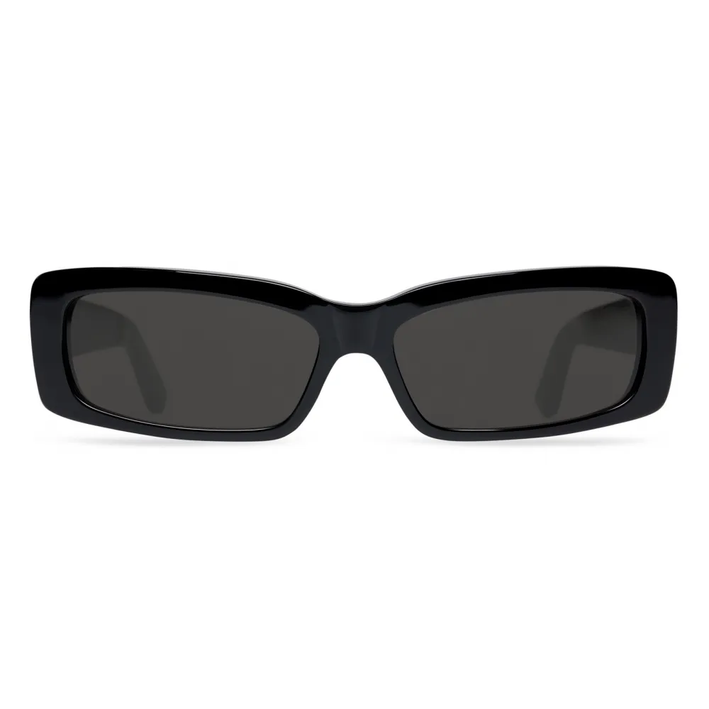 Balenciaga - Occhiali da Sole Rettangolare Oversize - Nero - Occhiali da Sole - Balenciaga Eyewear