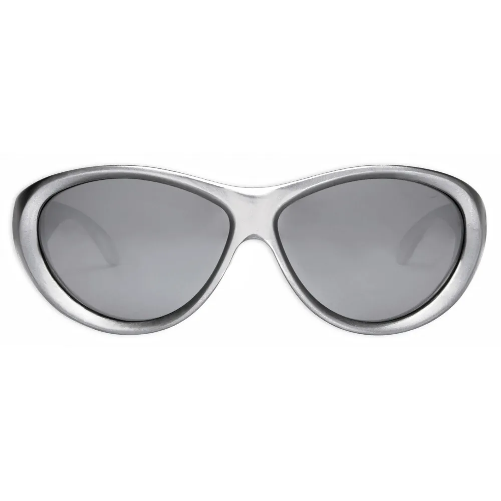 Balenciaga - Occhiali da Sole Swift Round - Argento - Occhiali da Sole - Balenciaga Eyewear