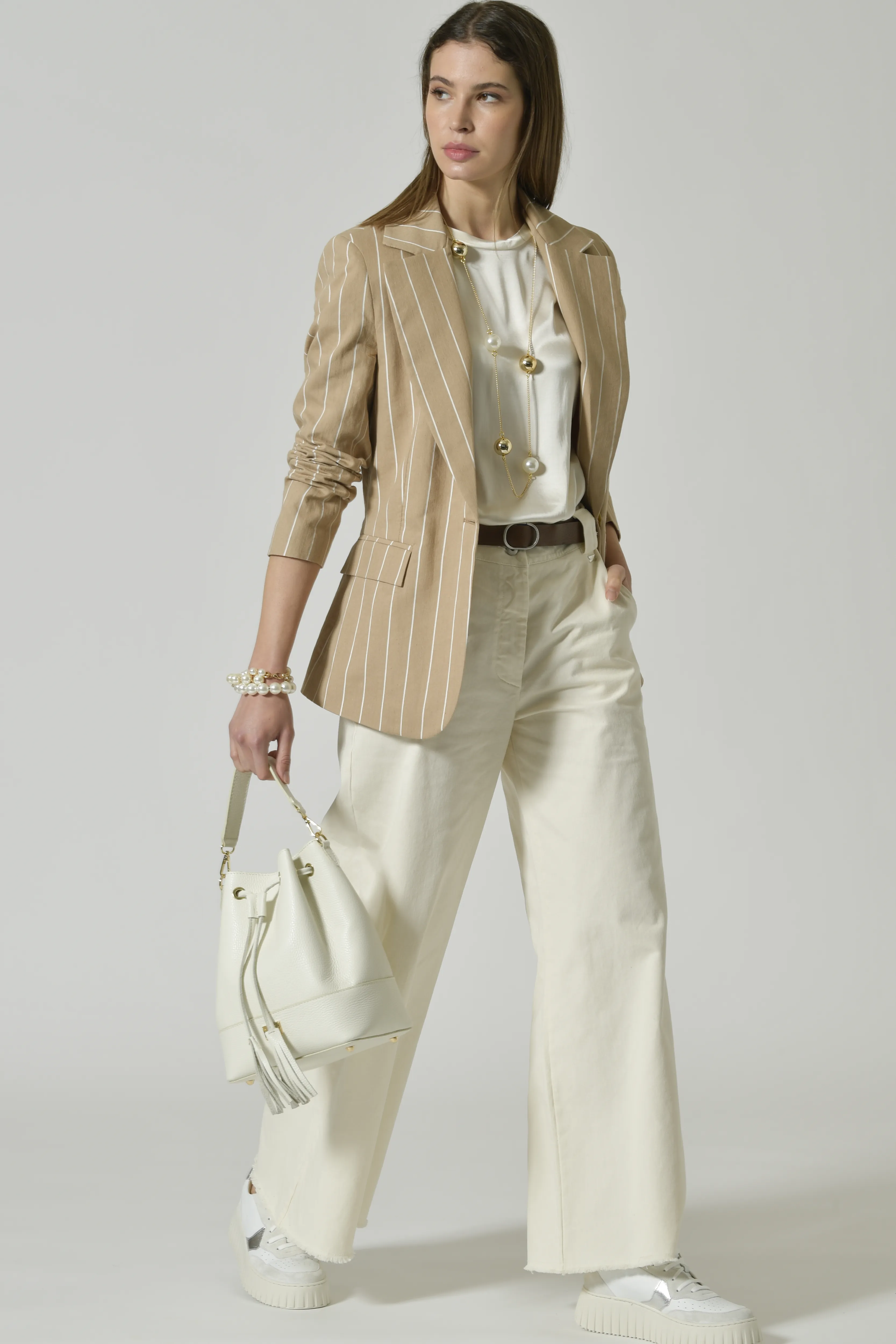 BLAZER GESSATO COTONE