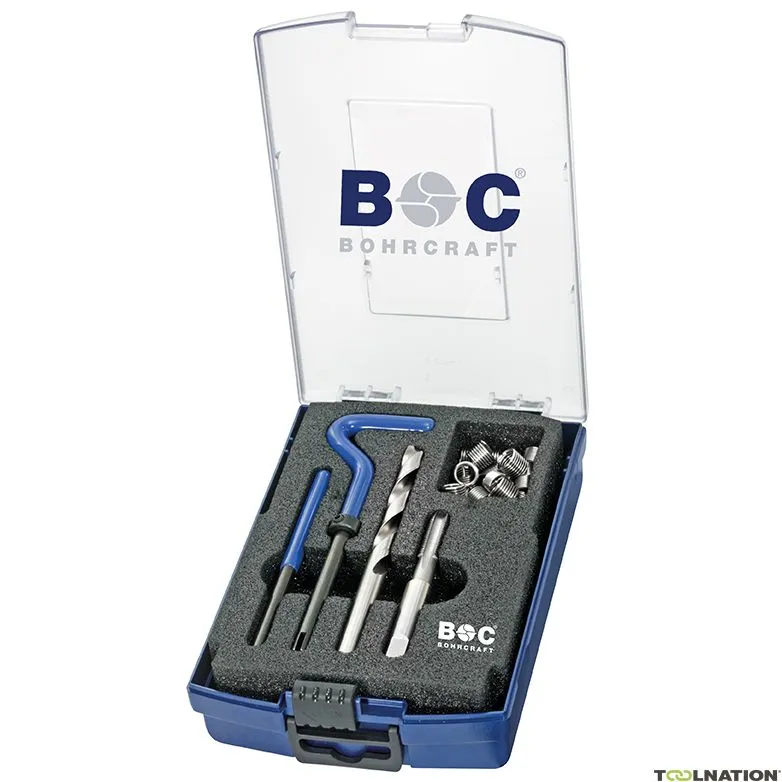 Bohrcraft 46011330300 Kit di riparazione della filettatura GR-M3 x 0,50 - 24 pezzi P-PLUS