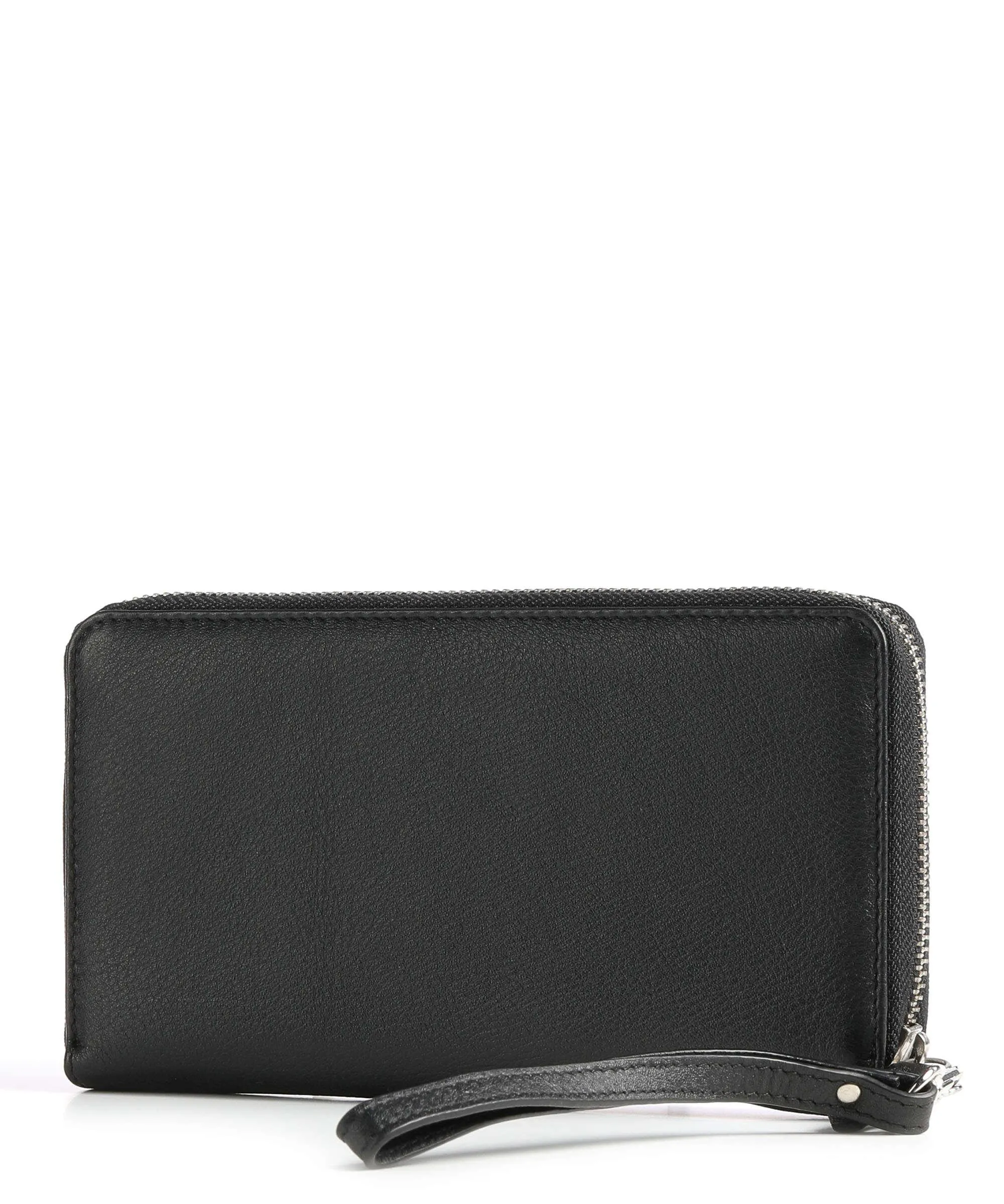  Bugatti Lady Top Portafoglio pelle di vacchetta grana nero  