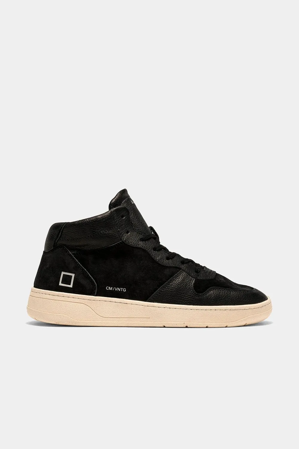 Court Mid Sneaker Calf Black