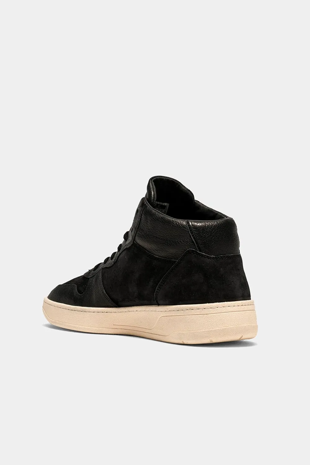 Court Mid Sneaker Calf Black