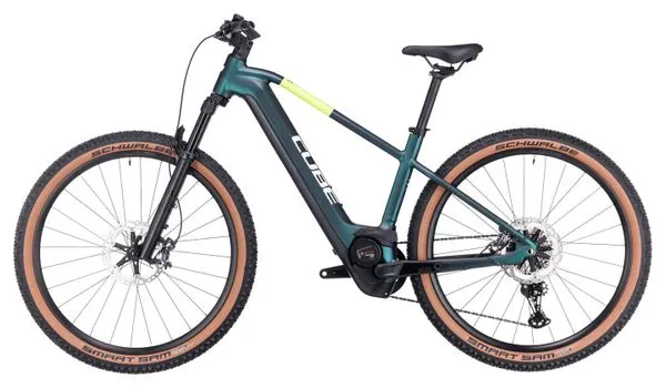 Cube Reaction Hybrid SLT 750 Hardtail MTB Shimano XT 12S 750 Wh 29'' Goblin Green 2023