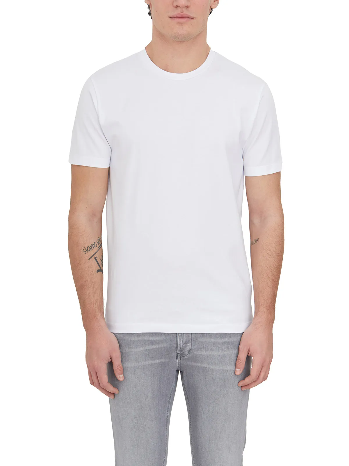 DANIELE ALESSANDRINI  T-SHIRT GIROCOLLO 