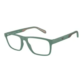   Emporio Armani EA 3233 - 6102 Verde Alpino Opaco | Occhiale Da Vista Uomo 