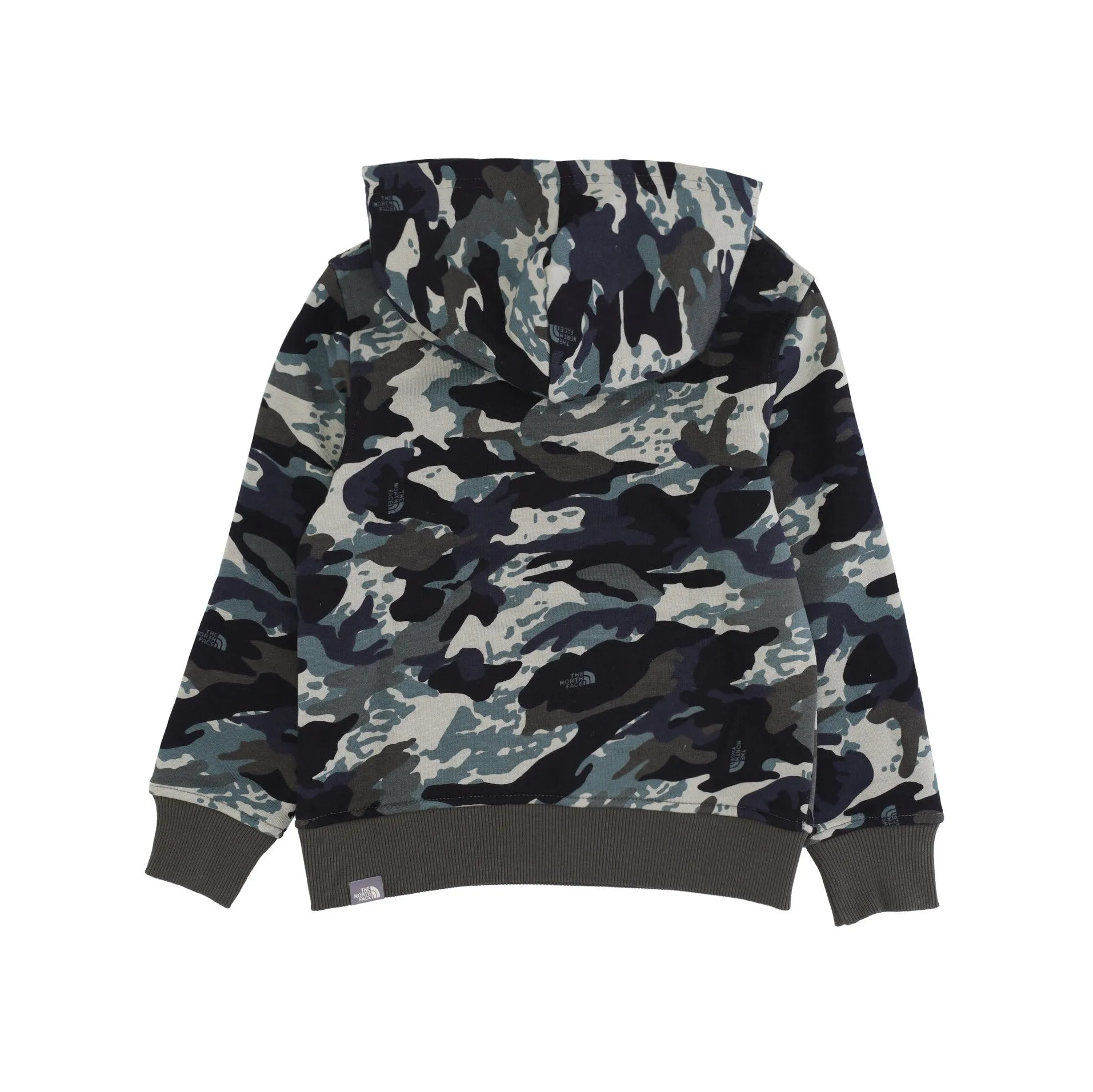Felpa Cappuccio Ragazzo Drew Peak Camo Print