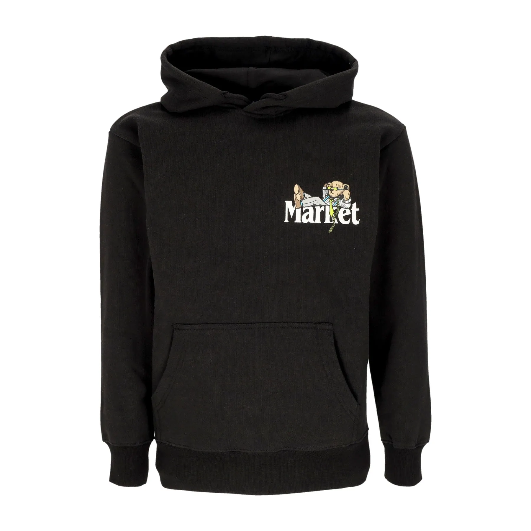 Felpa Cappuccio Uomo Better Call Bear Hoodie Black