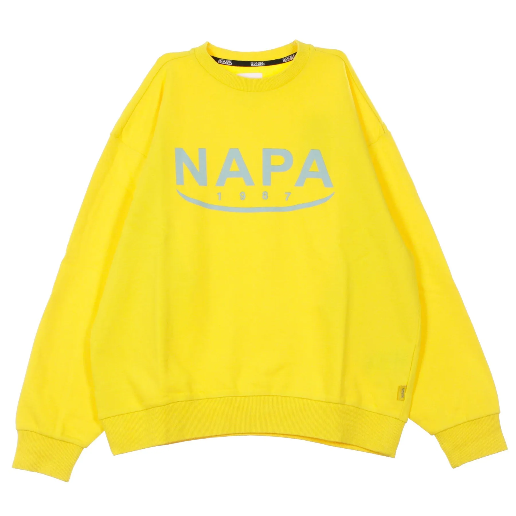 Felpa Girocollo Uomo B-arosa Crew Sweat Yellow