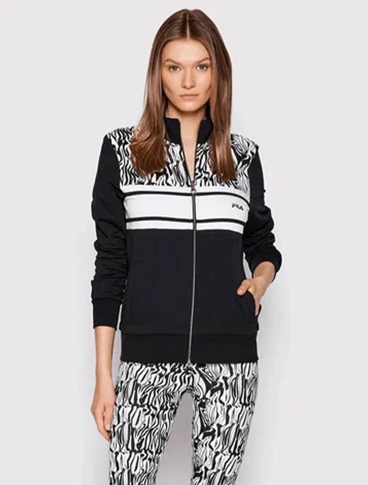 Felpa Sportiva Aperta Fila - Black