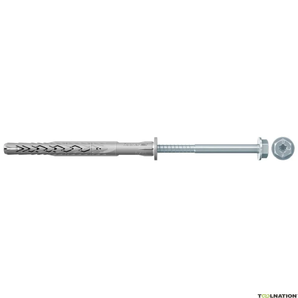 Fischer 530950 Telaio/tassello da costruzione SXRL 14 x 160 FUS acciaio zincato elettroliticamente 50 pezzi