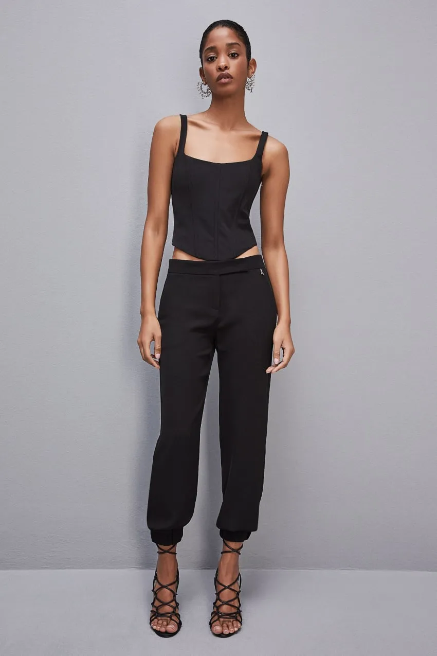 Jogginghose mit tiefer Taille