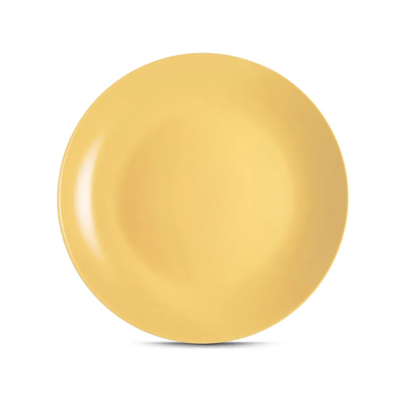 Kaleidos Linea Mitika - set 6 piatti piani Cefalù, sabbia