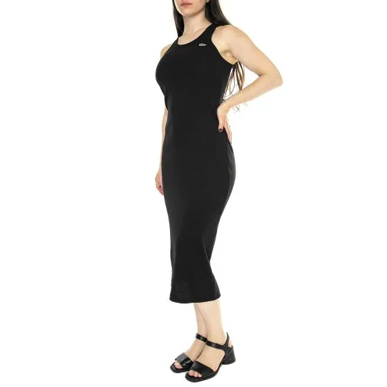 Lacoste Abitino 031 Black Dress - Abito Donna Nero    