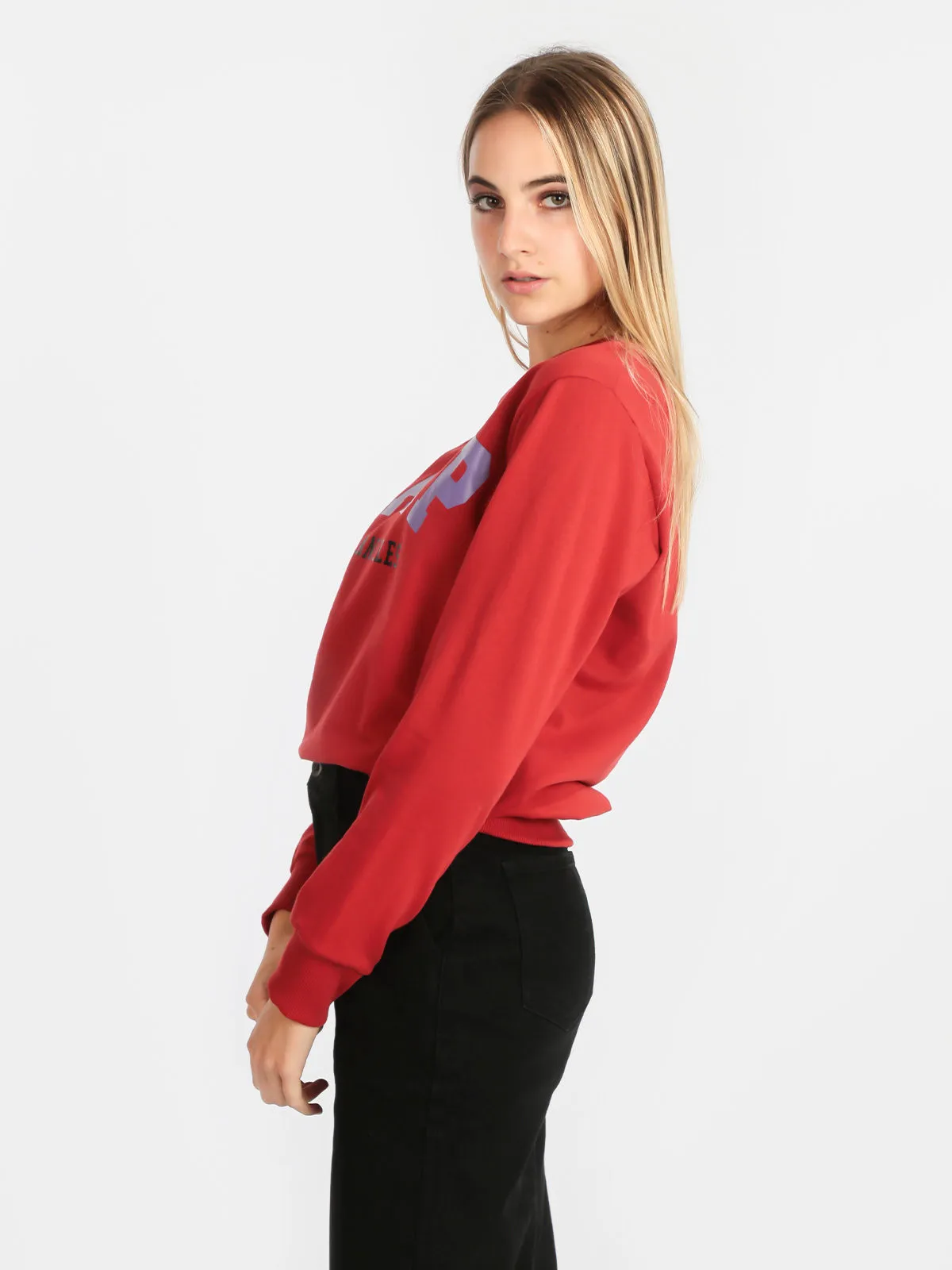 Ladp Sweat femme avec écriture