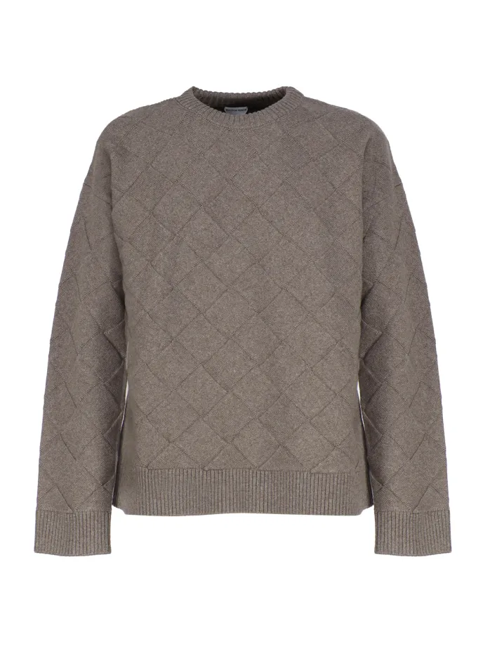 MAGLIONE INTRECCIO IN LANA