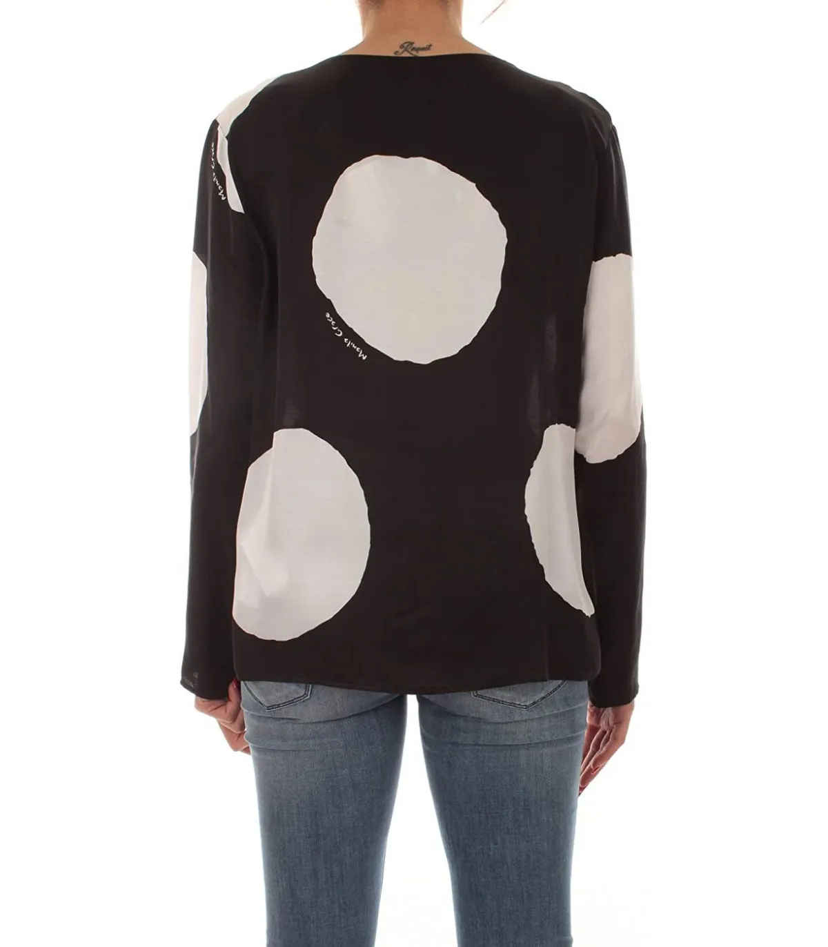 Manila Grace Donna Blusa Manica lunga