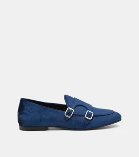 MOCASSINI CINIGLIA BLU