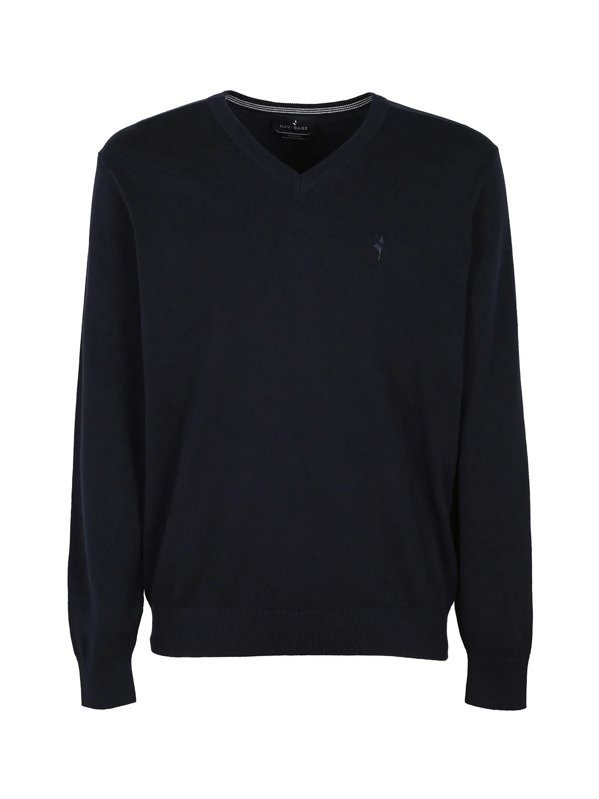 Navigare Pull col V homme en coton
