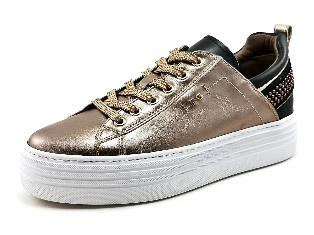 Nero Giardini  ---------    ------------Sneaker stringate - Marrone