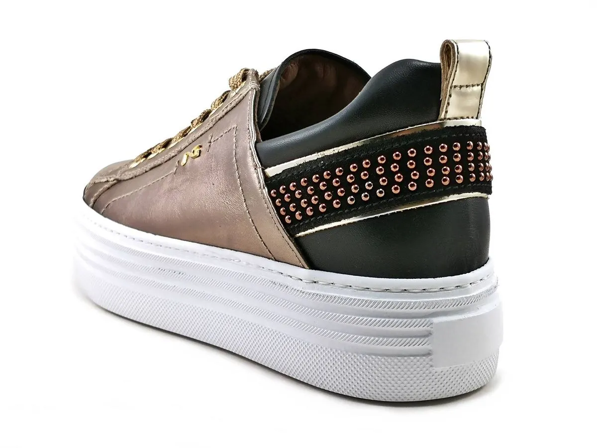 Nero Giardini  ---------    ------------Sneaker stringate - Marrone