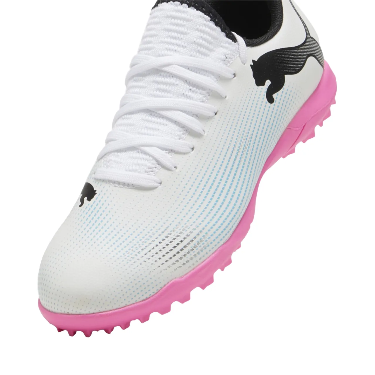 Puma scarpa da calcetto da ragazzo Future 7 Play TT 107737-01 bianco