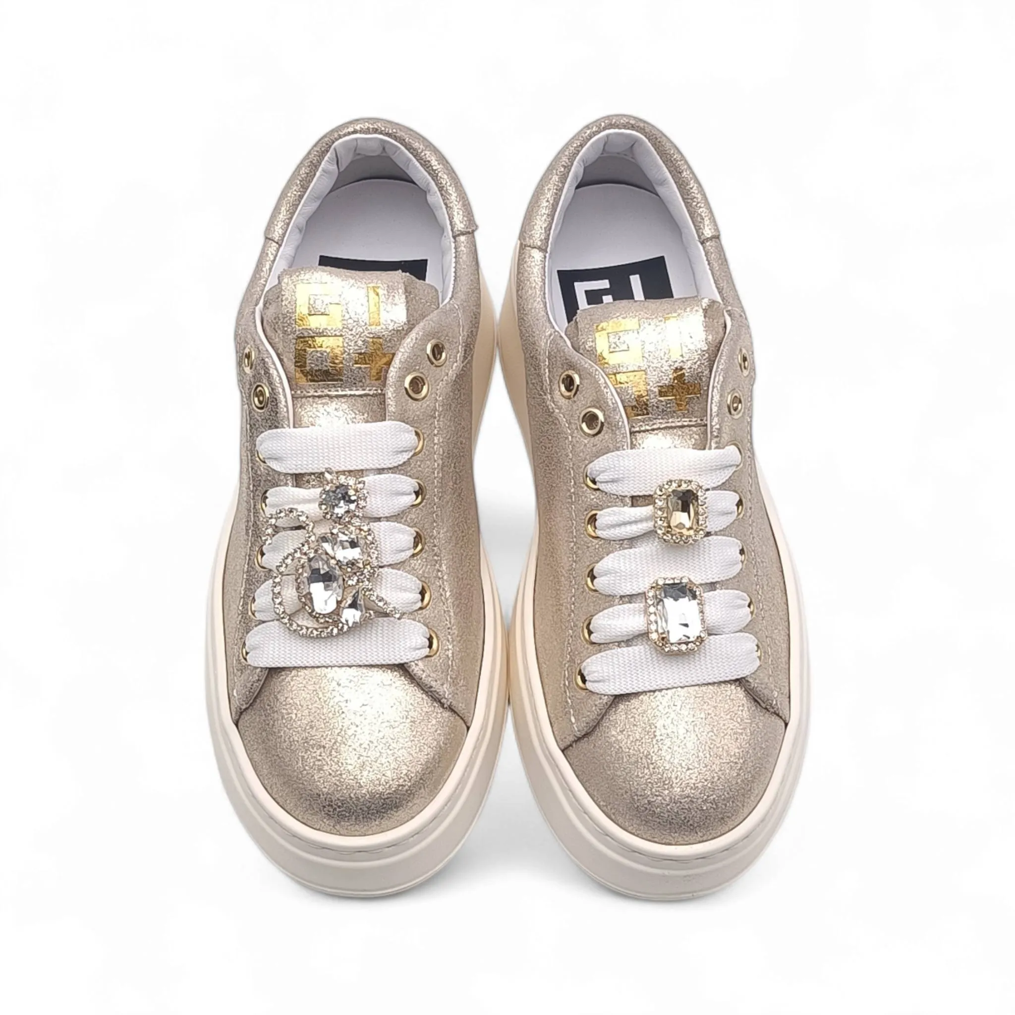 Sneaker Donna Gio+ PIA 242A combi platino