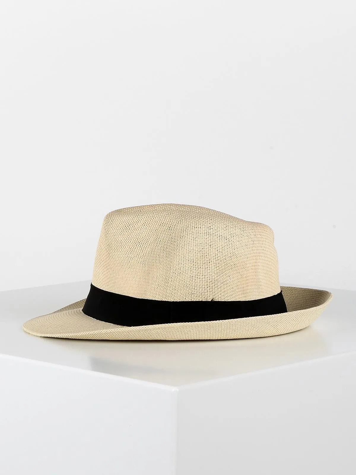 Solada Chapeau Panama en papier avec ruban