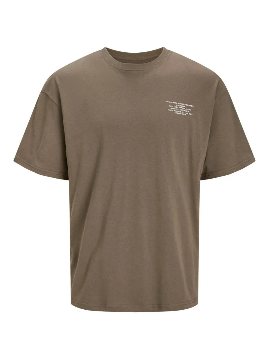 T-SHIRT Uomo JACK&JONES 12250651 RILEY BUNGEE CORD