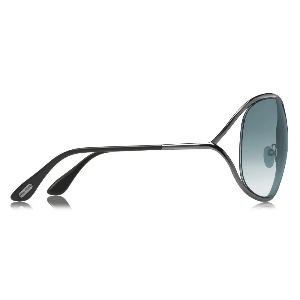 Tom Ford - Occhiali da Sole Miranda - Occhiali da Sole Squadrati Oversize - Canna di Fucile - Occhiali da Sole - Tom Ford