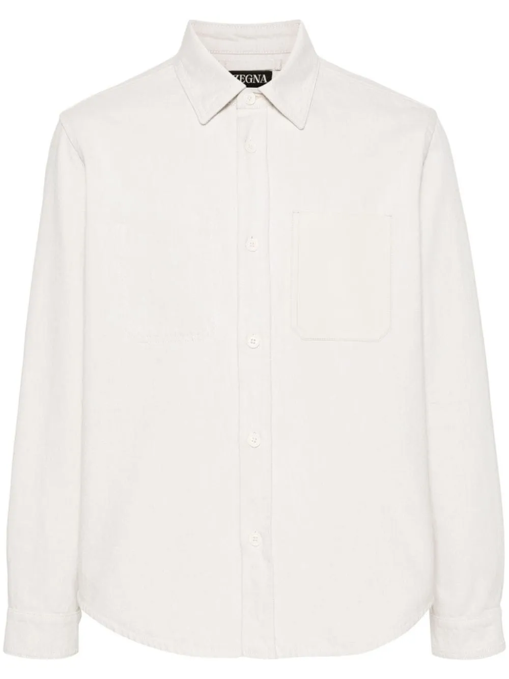   Zegna  Overshirt in cotone  